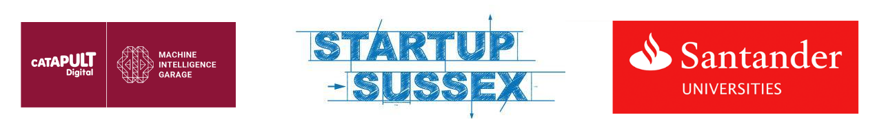 revision.blog awards are listed here, including Startup Sussex 2020, Santander Universities 2021+2023, and Digital Catapult - Machine Learning Garage, 2022